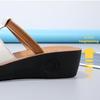 Summer Women Wedge Sandals Premium Orthopedic Open Toe Sandals Vintage Anti-slip Leather Casual Female Platform Retro Shoes