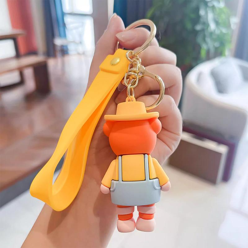 M Power Car Keychain Cute Bear Pendant Gift Key Ring For BMW M3 M4 M5 G42 G30 G20 E39 E36 E87 E53 F44 F07 F34 G15 G16 G23 G22 bzdn55