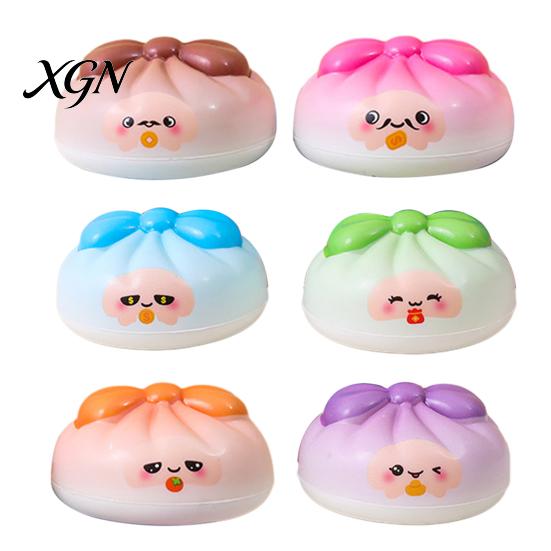 Squeeze Toy for Adults Dumpling Slow Rise Soft Bun Shaped Sensory Durable Stress Relief Fidget Adult Anxiety Pinch Reliever