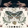 Tapestry Butterfly Moon Phases Tablecloth for Bedroom Decorative Background Cloth Picnic Blanket Tarot Tablecloth Home