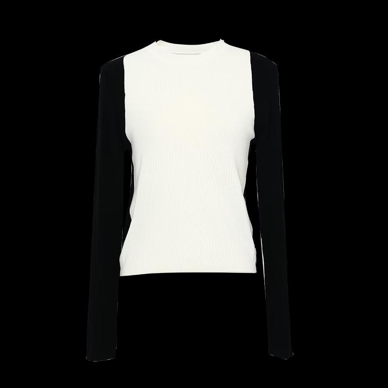 Shetu Women's Colorblock Pullover Knit Sweater