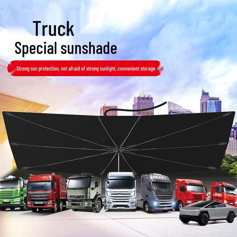 Car & Truck Windshield Sunshade: Summer Heat & UV Protection