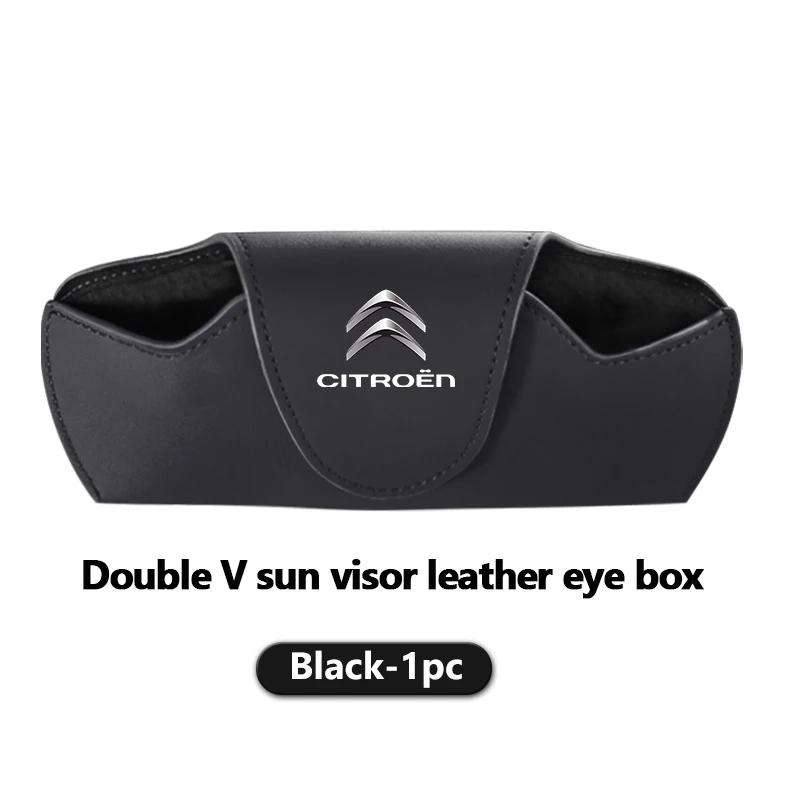 

Car Glasses Case Sun Visor Eyeglasses Anti-Scratch Protection Case For Citroen C5 C1 C2 C6 C4L DS3 DS4 DS5 C-Elysee Grand