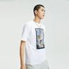 Li Ning Sports Fashion Serie Bedrucktes Rundhals Kurzarm T-Shirt Herren Tops Weiß AHSRA49-1