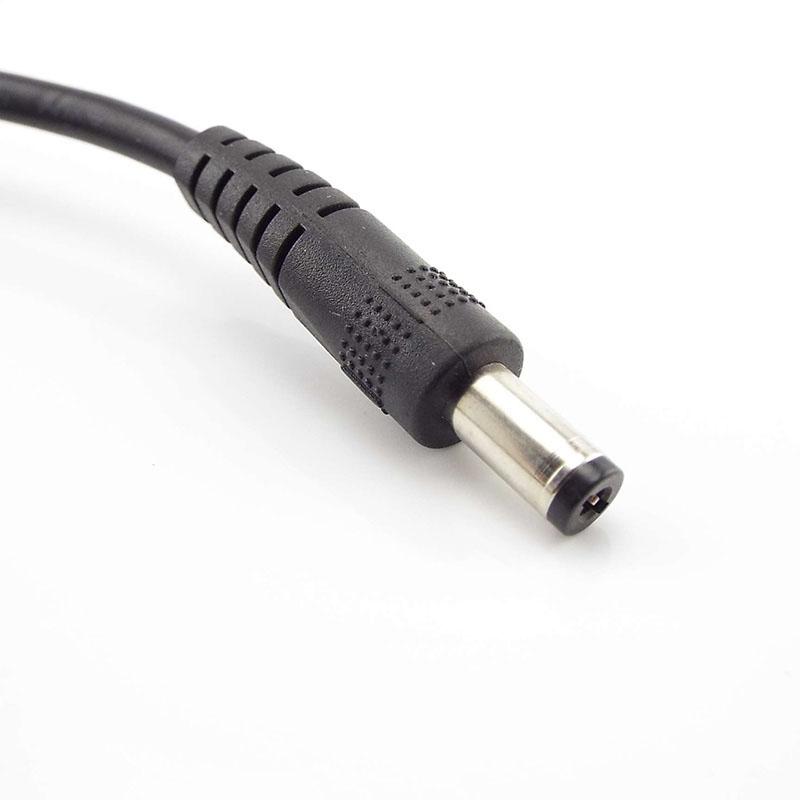 1m DC Male Female Power Supply Pigtail Extend Cable 5.5x2.1mm 20 AWG 5A Jack Cord Connector For CCTV Camera Moniter Solar Panel