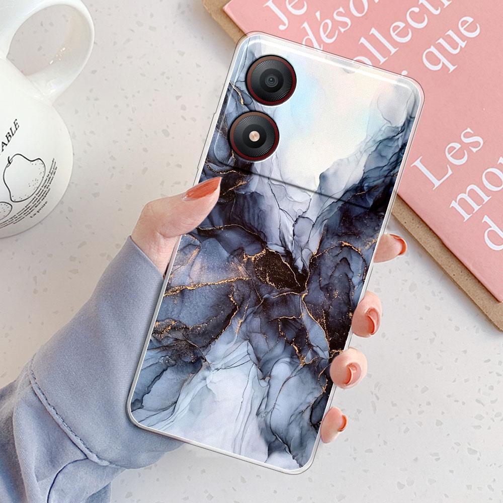 Für ZTE Blade A34 Hülle Für ZTE Blade A54 Cover Mode Klar Schutz Weiches Silikon Handyhüllen Für ZTE Blade A34 A54 Coque Funda