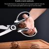 Multifunctional Kitchen Scissors Household Cut Vegetables Roast Broiler Scissors Stainless Steel Scissors