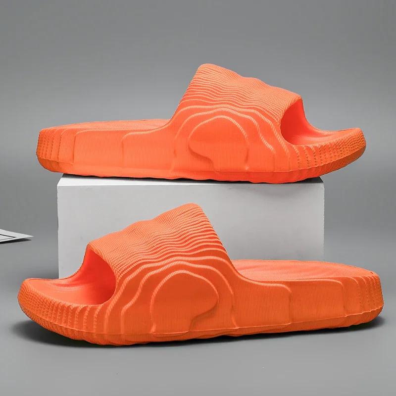 Nuevas zapatillas de deporte de verano para mujeres y hombres, sandalias deportivas Unisex con plataforma inferior gruesa, sandalias deportivas suaves con huecos de EVA, zapatos de playa informales