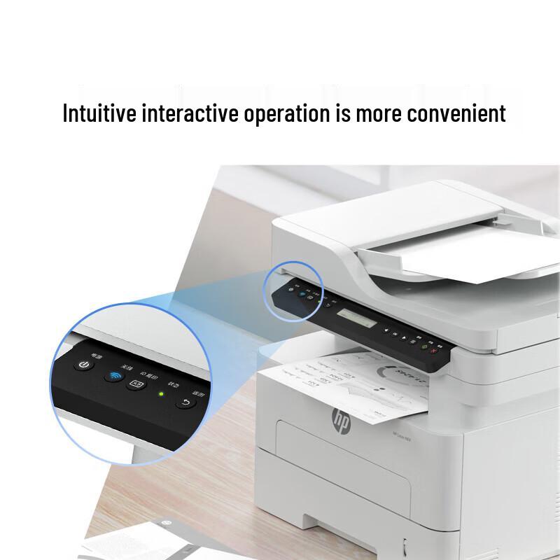 HP Laser MFP 355sdnw Monochrome All-in-One Printer CN plug (adapter included)