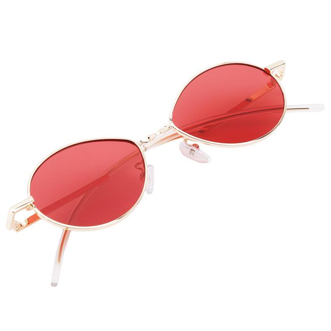 Buy Korean Sunglasses Oval Sunglasses Super Small Box Ocean Sunglasses Men and Women Personal