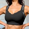 Women's Seamless Push Up Bras Wide Straps Big Breasts Large Size Lingerie Underwear XXXL