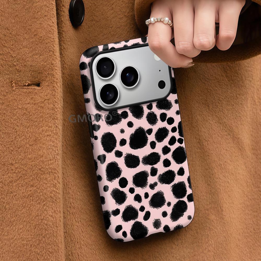 

Хит продаж Чехол с полным покрытием с принтом черного леопарда для Apple 17 Pro Max iPhone 16 iPhone XR