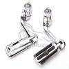Motorcycle Universal For Harley Davidson Road Glide Road King Long Highway Foot Pegs 1-1/4" Crash Bar Engine Guard Rest