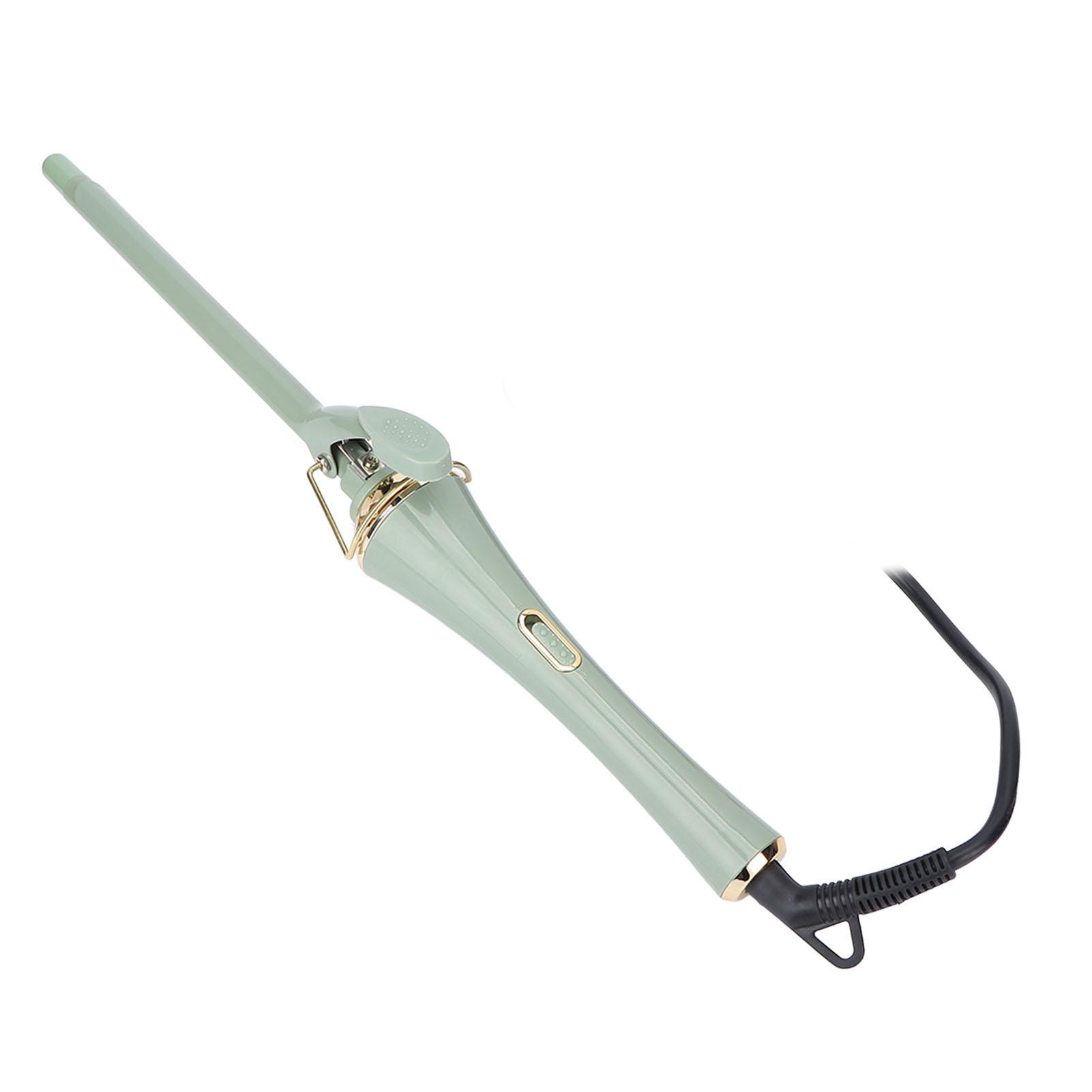 

37 Вт щипцы для завивки волос с постоянной температурой и вращением на 360 градусов, ультратонкие керамические щипцы для завивки волос US Plug