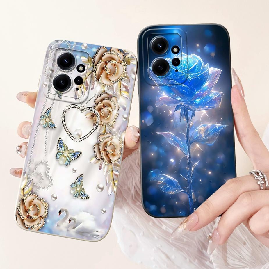 Per Custodia Xiaomi Redmi Note 12 4G Note12 5G Carina Coniglio Cartone Animato Cover Morbida TPU Custodia per Telefono Per Xiaomi Redmi Note 12 Pro Plus Guscio
