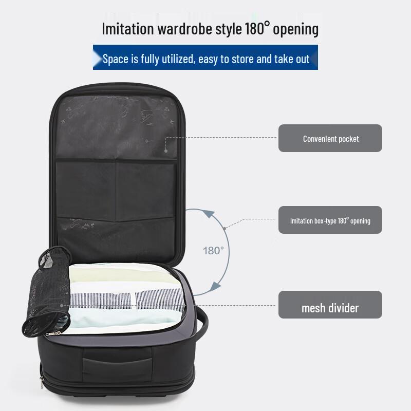 Aiwashi Mobile Office 17.3-inch Laptop & Travel Backpack