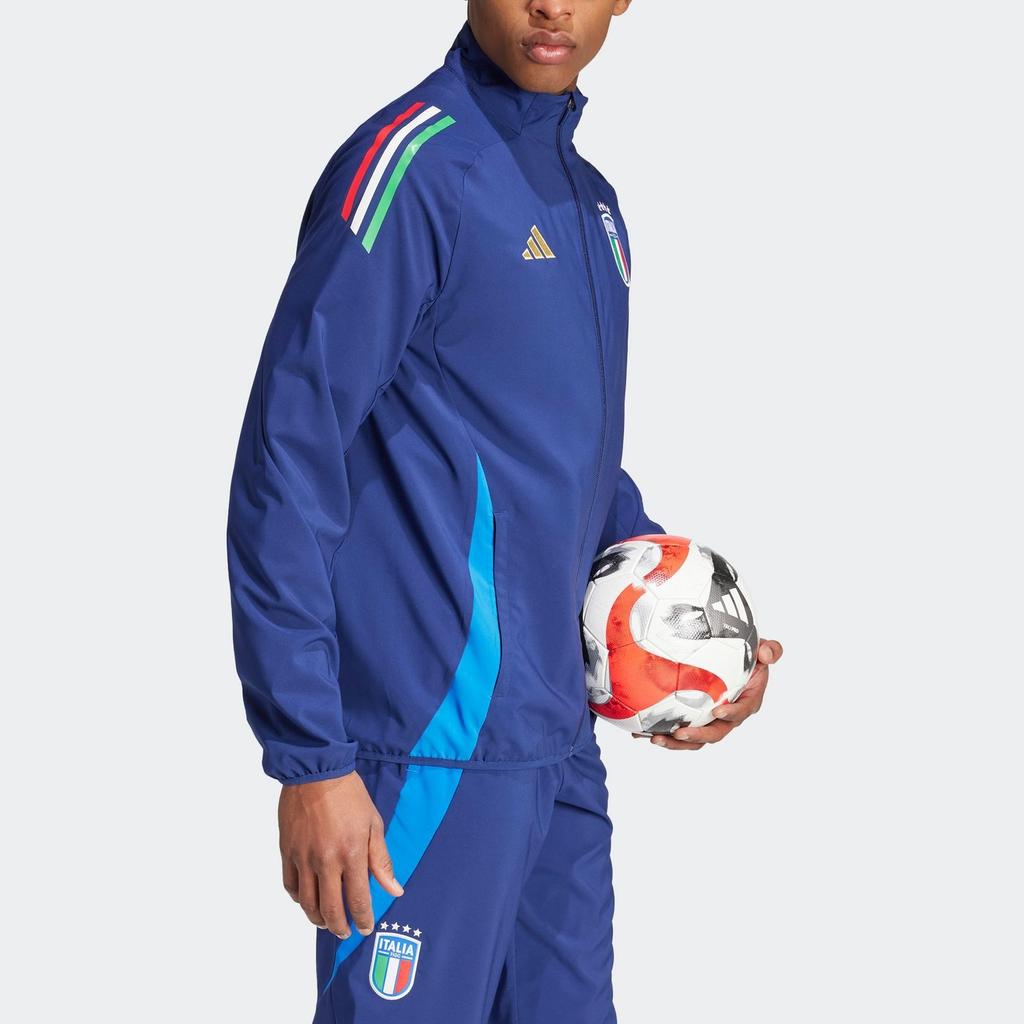 Adidas Italy Tiro 24 Competition Soccer Training Jacket Men Jacket Midnight-Blue IQ2184