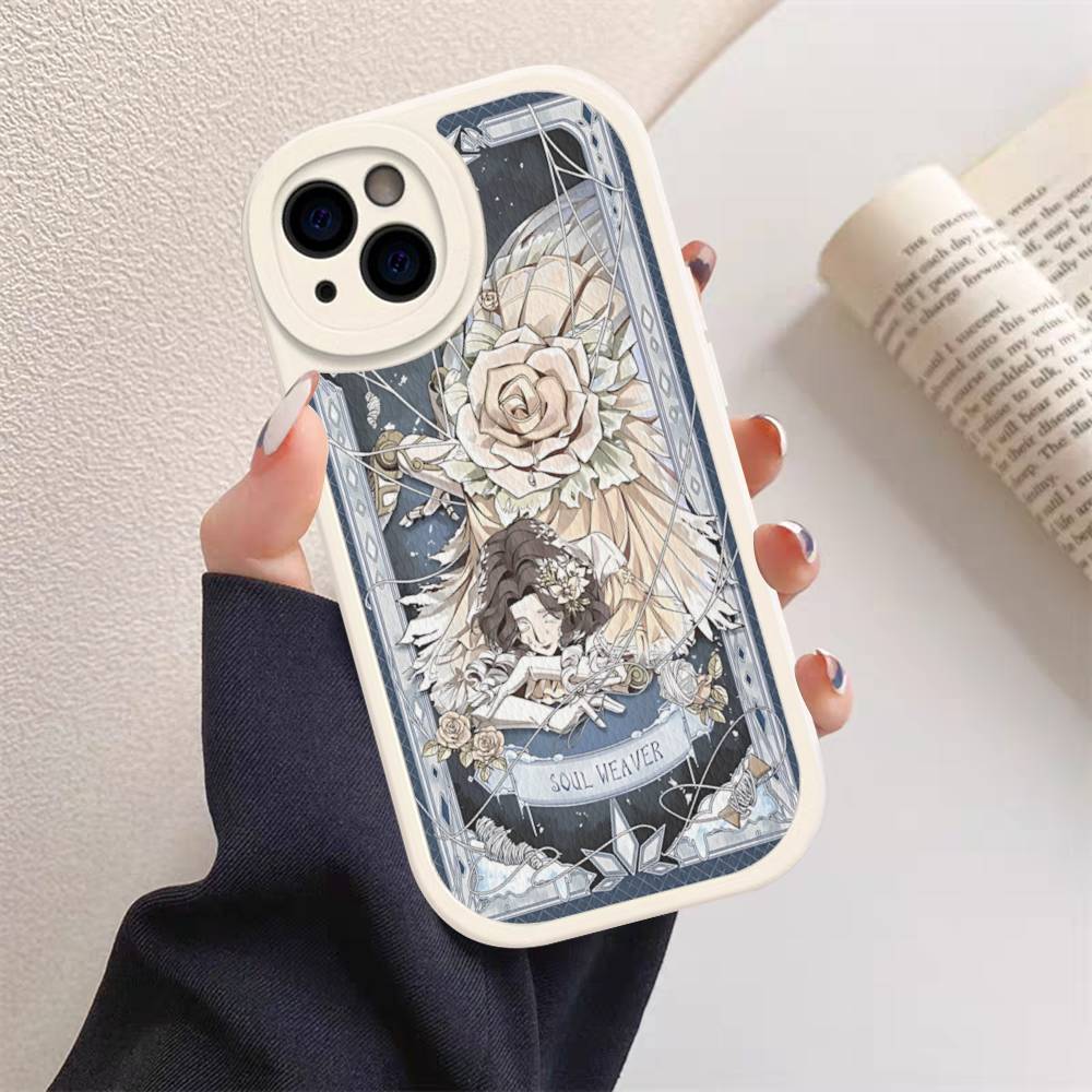 Classic I-Identity V Competitive Games Phone Case For IPhone 16 15 14 13 Pro Max 11 12 Plus Leather Silicone Cover iphone XR