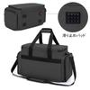 CURMIO Sewing Machine Storage Bag, Carrying Case for Sewing Machines, Black