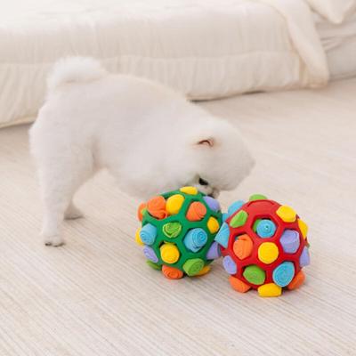 Dog Toy Nosework TPR Material Soccer Ball