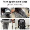 1Pcs Professional Hair Dyeing Tool 2-In-1 Automatic Roller Comb With Smooth Brush Dye Salon Hair Care Plastic Salon Hairdressing