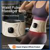 EMS Micro Current Waist Massager Abdominal Massage Belt Electric Pulse Body Shaping Fat Burning Waist Trainer Postpartum Care