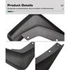 4PCS Car Mud Flaps Splash Guards Mudguards Car Mud Flaps Compatible with Chery Tiggo 4 Pro 2020 2021 2022 2023