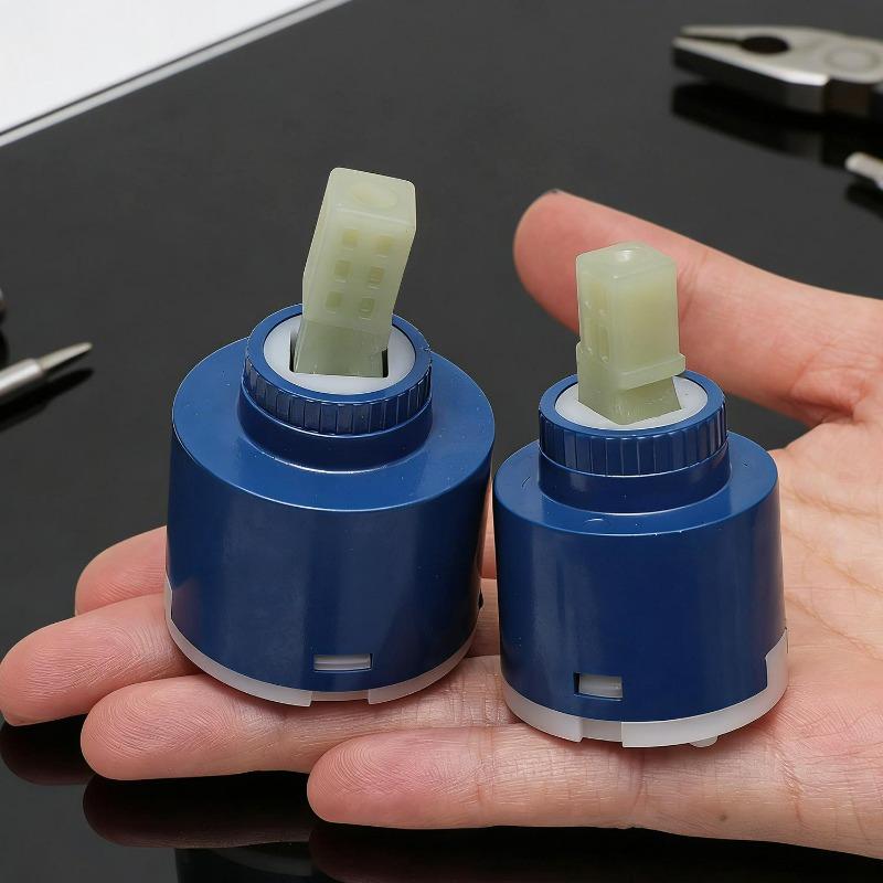 35/40mm Ceramic Disc Cartridge Bathroom Faucet Cartridges Replacement Parts Water Mixing Valve Faucet Cartridge Switch Accessory
