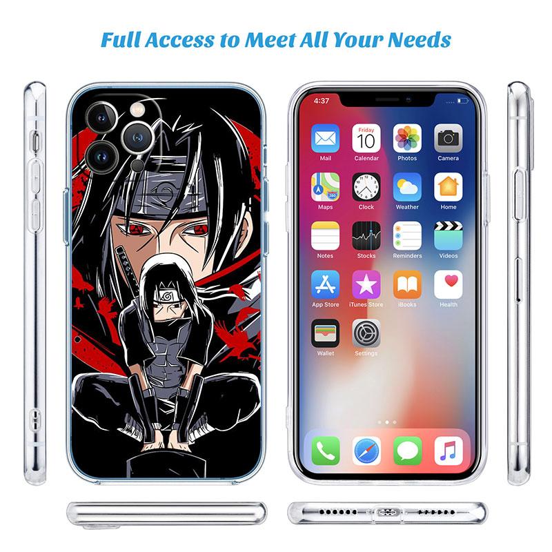 Naruto Uchiha Itachi Transparent Phone Case for LG K22 K30 K40 K40S K41 K42 K50 K50S K51 K51S K52 K61 K62 K71 K92 Q61