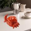 Novelty Crab Shaped Ashtray Durable Ceramic Ashes Holder For Ocean Lovers And Smokers Decors Office Desk Accessories