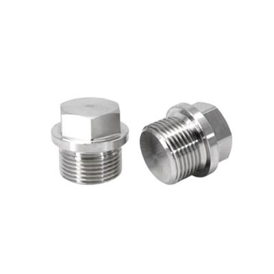 304 Stainless Steel External Thread Pipe Plug