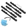 Xiaomi 10pcs Mask Holder Adjustable Anti-slip Mask Extension Silicone Strap with Buttons Relieve Ear Pain Protection Artifact