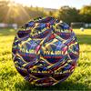 Pallone da Calcio Stampato Colombia Taglia 5 Resistente all'Usura Standard da Allenamento per Adulti Regalo per Appassionati per Partite Sportive Indoor Outdoor