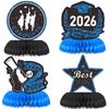 2026 Graduation Party Decoration Set: Banner & Cap Balloon