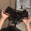 Lady Summer Sexy Lace Hot Transparent No Trace in The Waist Triangle Briefs