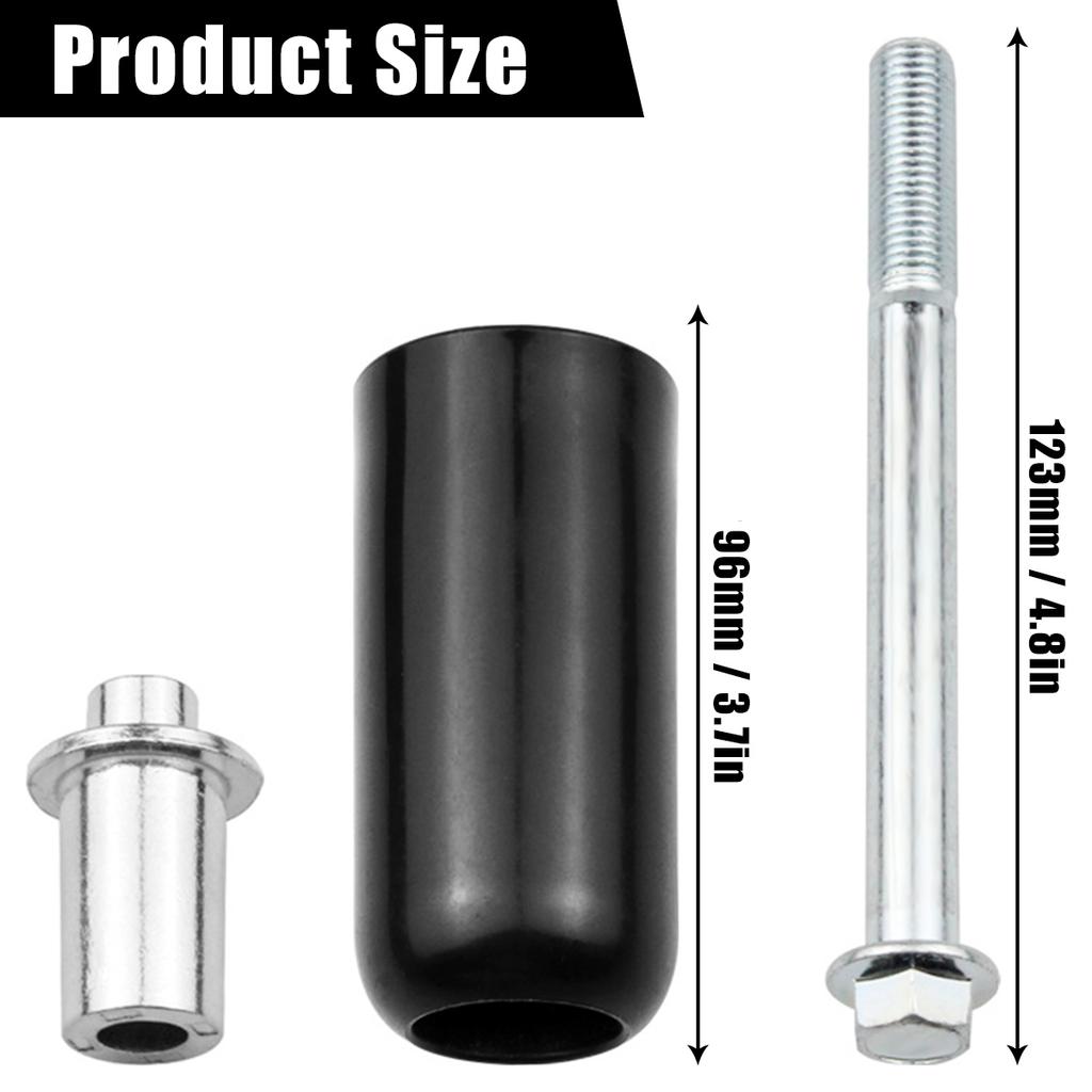 Frame Sliders Universal Large Motorcycle Frame Sliders Durable Anti Crash Protector Kit for Frame Engine Case Protection