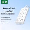 16-Outlet Power Strip with Master Switch, 5M Cable, Overload Protection