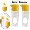 1/2pcs Lemon Squeezer Set Manual Lemon Juicer Screw-Top Hand Juicer Pourer Citrus Squeezer Juice Extractor with Built-In Filter