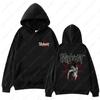 New Retro Casual Style Rock Band Men Hoodie Sweatshirts Casual Clothes Hoody Warmth Streetwear Pullovers Top