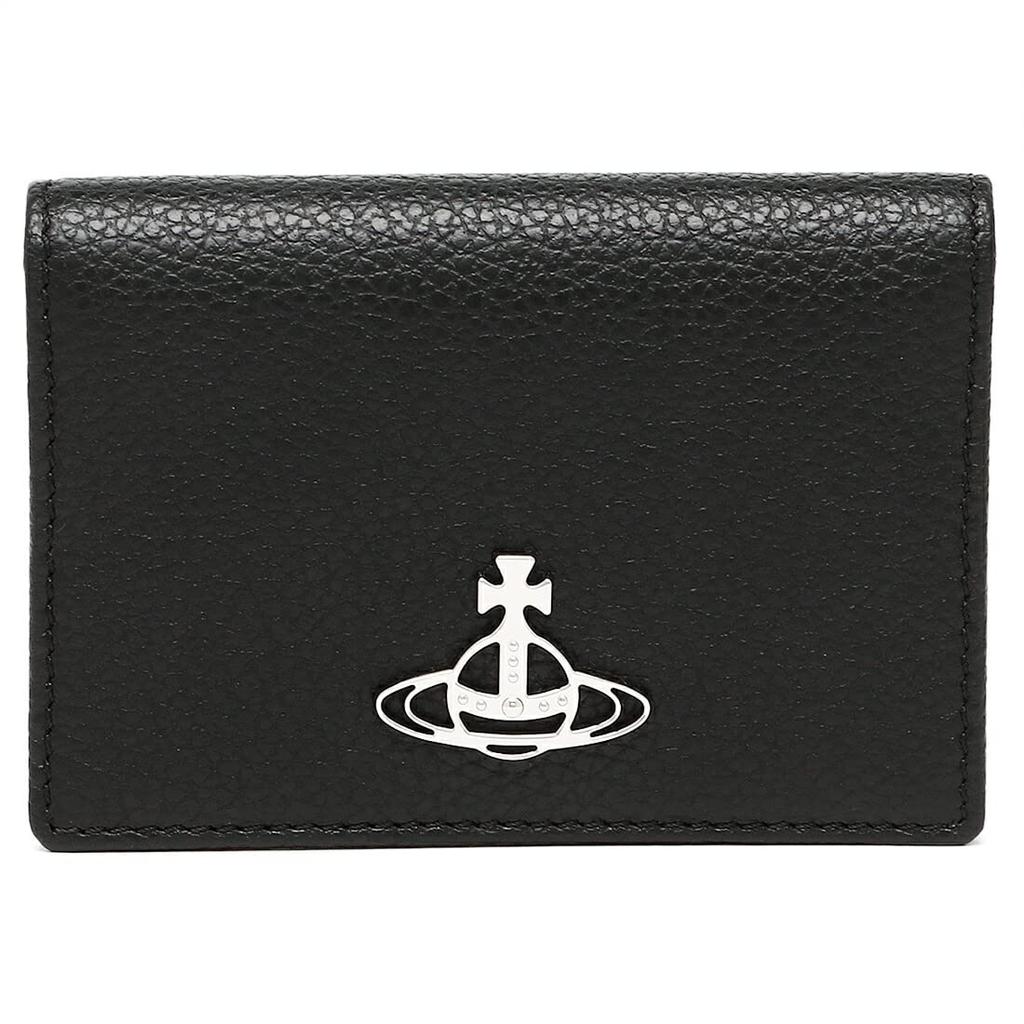 Vivienne Westwood Genarbtes Leder Karten 51110015 L001J N401 Etui, Damen, [Gebraucht]