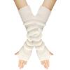 Soft Fingerless Gloves Lolita Style Arm Sleeve New Winter Arm Warmer
