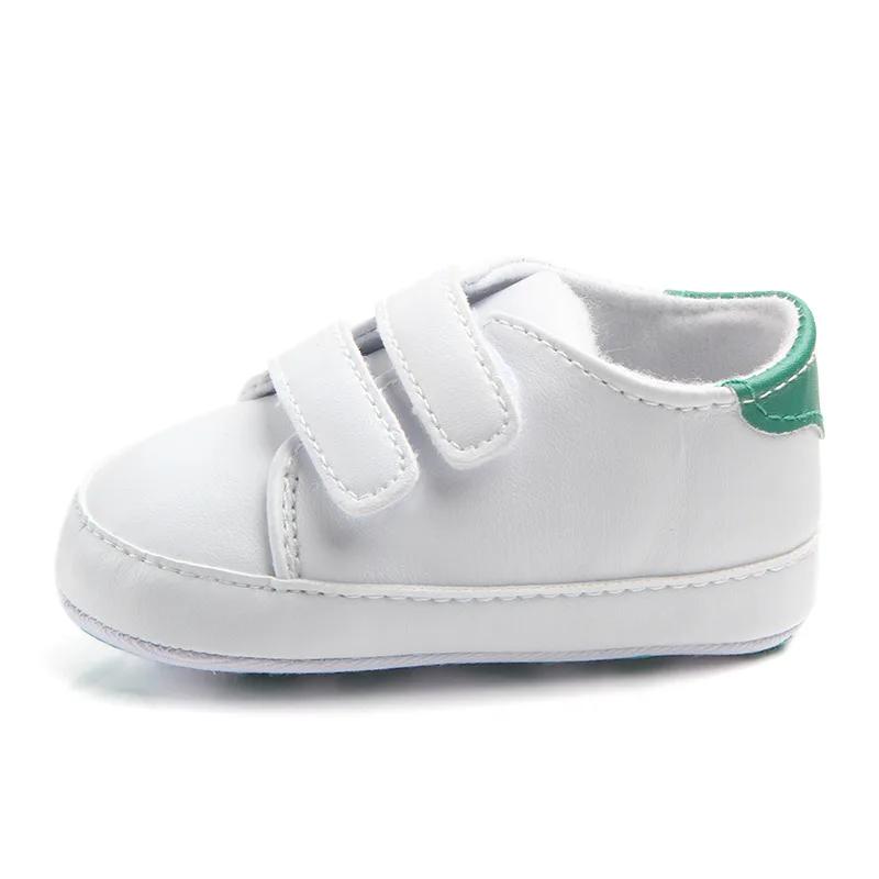 Babyschuhe Jungen Neugeborene Kleinkinder Lässig Bequeme Baumwollsohle Rutschfeste PU Leder Lauflernschuhe Krabbelbett Mokassins