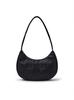 Mlb Classic Monogram New Embossed Hobo Bag Ny (Black)