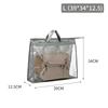 Large Capacity Moisture-Proof Hanging Storage Bag with PVC Window and Dust Cover
