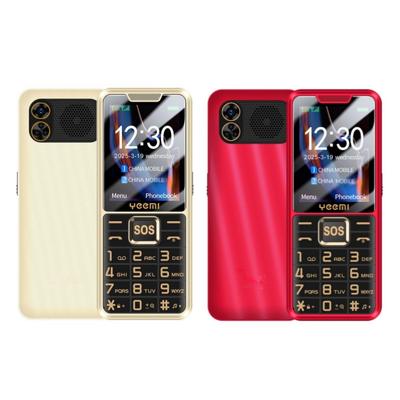 YEEMI K3 Supertenký mobilní telefon 2,4palcový HD displej GSM 2G Dvě SIM karty Dlouhá výdrž Baterka Fotoaparát Typ-C Tlačítkový telefon Pro seniory a studenty