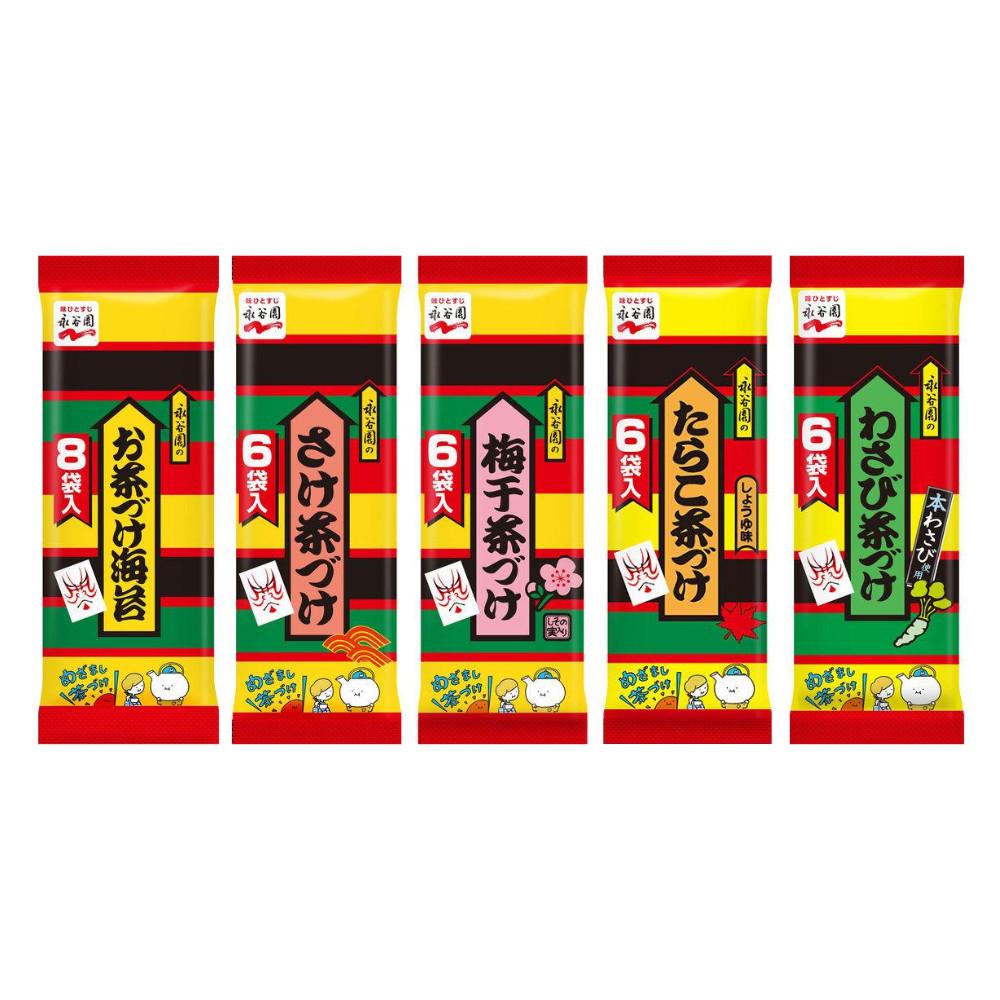 Nagatanien Очадзуке Приправа для рисового супа Очадзуке Нори/Сакечадзуке/Умечадзуке/Таракочадзуке/Васабичадзуке Ume Chazuke