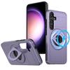 MagSafe Case for Samsung Galaxy S24, Military Magnet, Purple