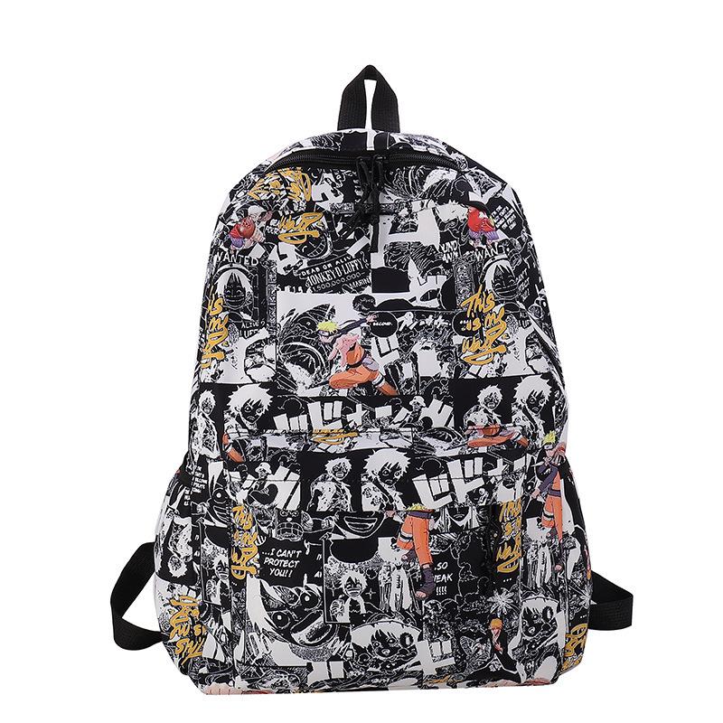 

Trendy Unisex Cartoon Backpack: Cute & Cool Style for Students