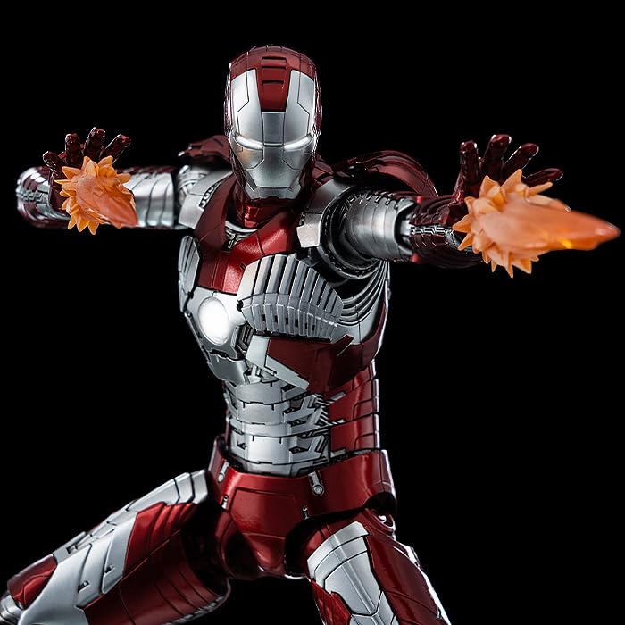 Good Smile Company SMILE Marvel Studios The Infinity Saga DLX Iron Man Mark 5 Iron Man Mark méretű fém festett mozgatható figura (JÓ TÁRSASÁG) [DLX 5]