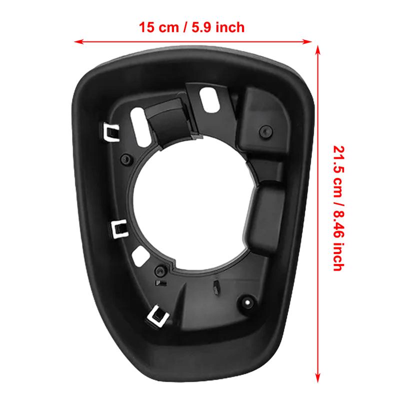 1Pcs Left/Right Side Mirror Housing Frame Rearview Mirror Frame For Ford Mondeo MK5 MKV 5 V 2015 2016 2017 2018